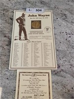 John Wayne Medal