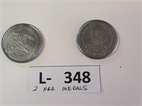NRA Medals 2 pcs,