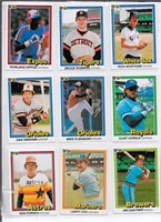 (18) 1981 Donruss Baseball Cards: Molitor, Dawson