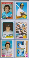 (11) 1980s Mixed Baseball Cards: AllStars, Gwynn,+