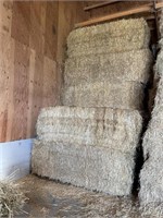 17-Large Square bales of wheat straw
