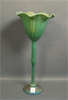 Signed 2000 Lundberg Studios Art Glass Vase