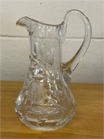 Beautiful etched pitcher