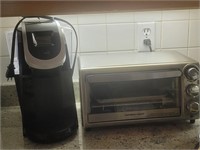Toaster oven and Keurig