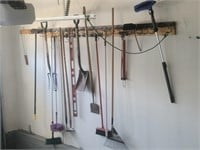 Lg group of garden tools