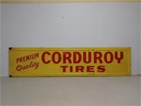 SST Embossed Corduroy Tires self frame sign