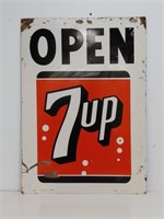 SST 7Up open sign