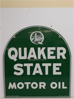 DST Quaker State Tombstone sign