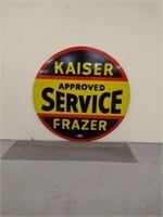 DSP Kaiser Frazer Service sign