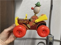 Fisher Price Japopie Clown Driving Car Toy