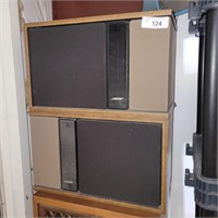 Vintage Bose Shelf Speakers Series 301 II Direct