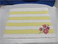 4 CUTE Stripes and Flowers Place Mats