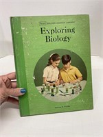 Vintage School Book Exploring Biology
