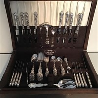 BIRKS SILVER PLATE CUTLERY IN BOX