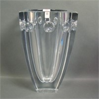 Large Contemporary Crystal Decanter Vase