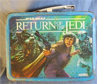 1983 Star Wars ROTJ Metal Lunchbox & Thermos