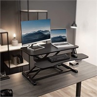 VIVO Black Desk Riser