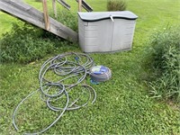 Plastic Deck Box Garden Hoses