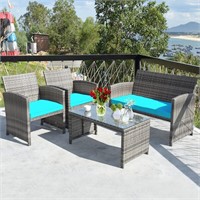 4 Piece Patio Furniture Set