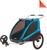 Thule Coaster XT Bicycle Trailer & Stroller, Blue