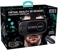 Utopia 360° VR Headset | 3D Virtual Reality