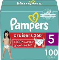 Pampers Cruisers Diapers Size 5, 100 Count