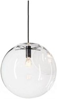 GLOBAL E27 Industrial Clear Glass Globe Light