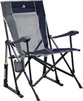 GCI Outdoor Roadtrip Rocking Chair, Blue/Grey