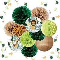 NICROHOME Jungle Theme Party Decorations 2-Pack