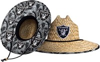 FOCO NFL Raiders Straw Sun Hat