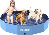 VISTOP Extra Large Foldable Dog Pool