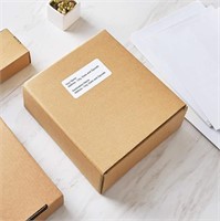 Amazon Basics Shipping Address 2x4 Labels 100PK