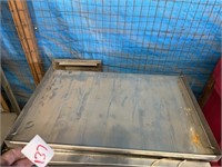 Stainless tray