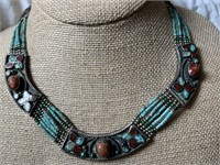 Sterling Silver Artisan-Made Southwest Necklace