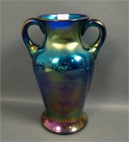 Imperial Cobalt Blue Freehand # 197 Handled Vase