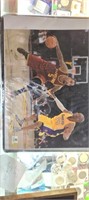 J R Smith Autographed Pic. With Kobe