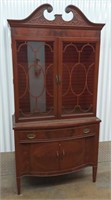 A Hepplewhite Revival China Cabinet