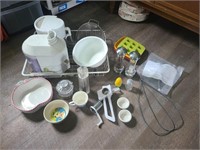 Large Assortment of Kitchen Items, Coffee Maker,