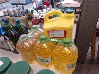 1 LOT 5 CONTAINERS CANOLA OIL