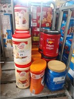 1LOT, 15 CONTAINERS COFFEE ITEMS, NESTLE COFFEE