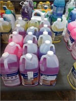 1LOT 16 GALLONS CLEANING SUPPLIES, DEGREASER,