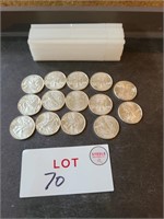 .999 Silver 1/10 oz. Rounds (14 Total)