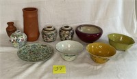 Grouping of Asian Pottery