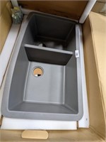 Karran Grey Quartz Sink (32-1/2x19-1/2 x 9")
