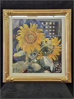 "Sunflowers" Original Oil by Jessie Arms Botke