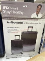 I fly smart antibacterial 2 piece luggage set