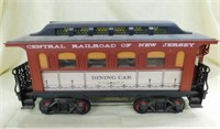 1970's Jim Beam railroad dining car train decanter