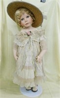 Duck House Heirloom Doll, 263 / 5000, on stand,