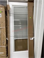 32” door with blinds built in