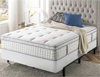 Zinus 13” euro top queen mattress